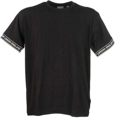 Burberry Men's Teslow Logo Taping Tee 